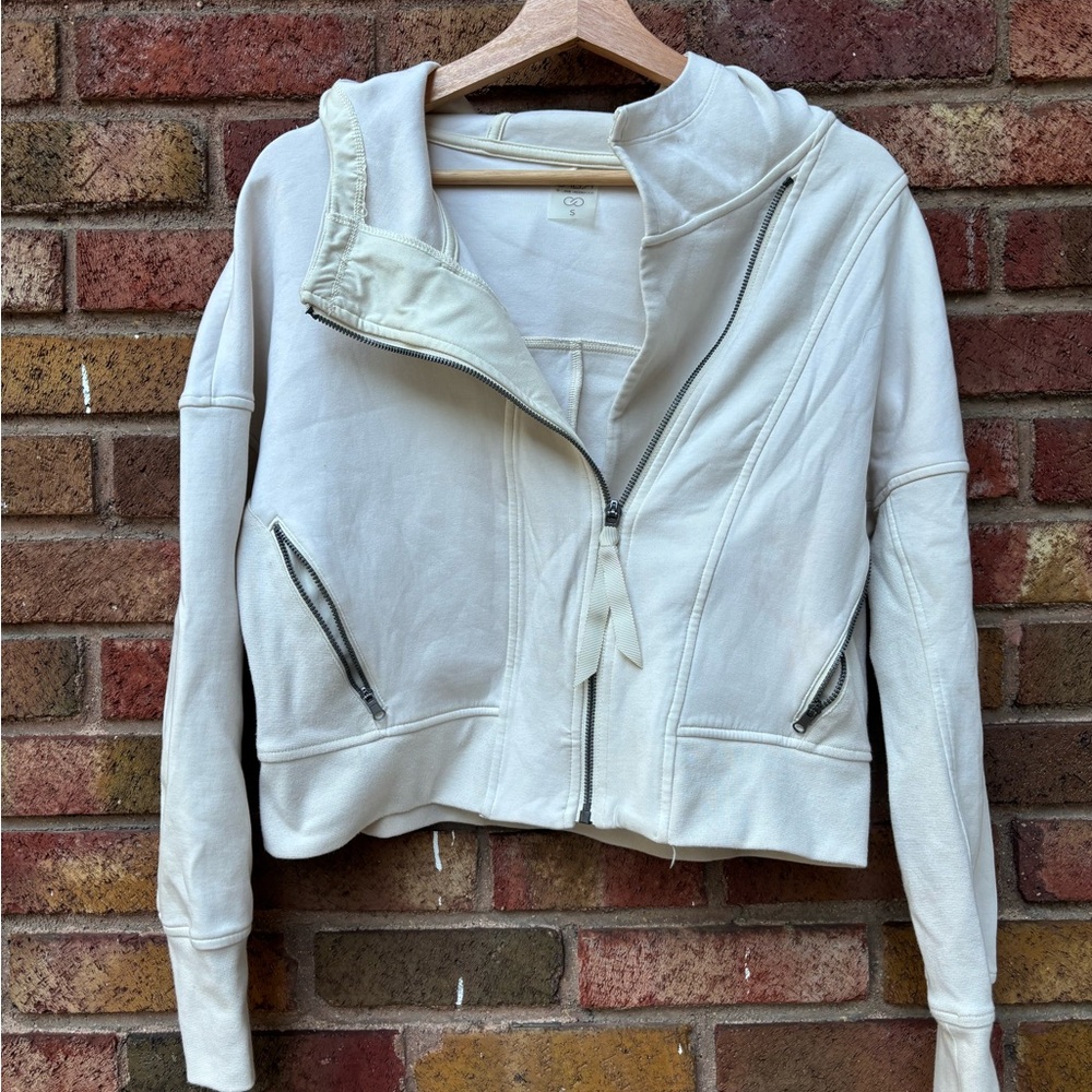 CALIA by Carrie Underwood Cream Athletic Jacket
